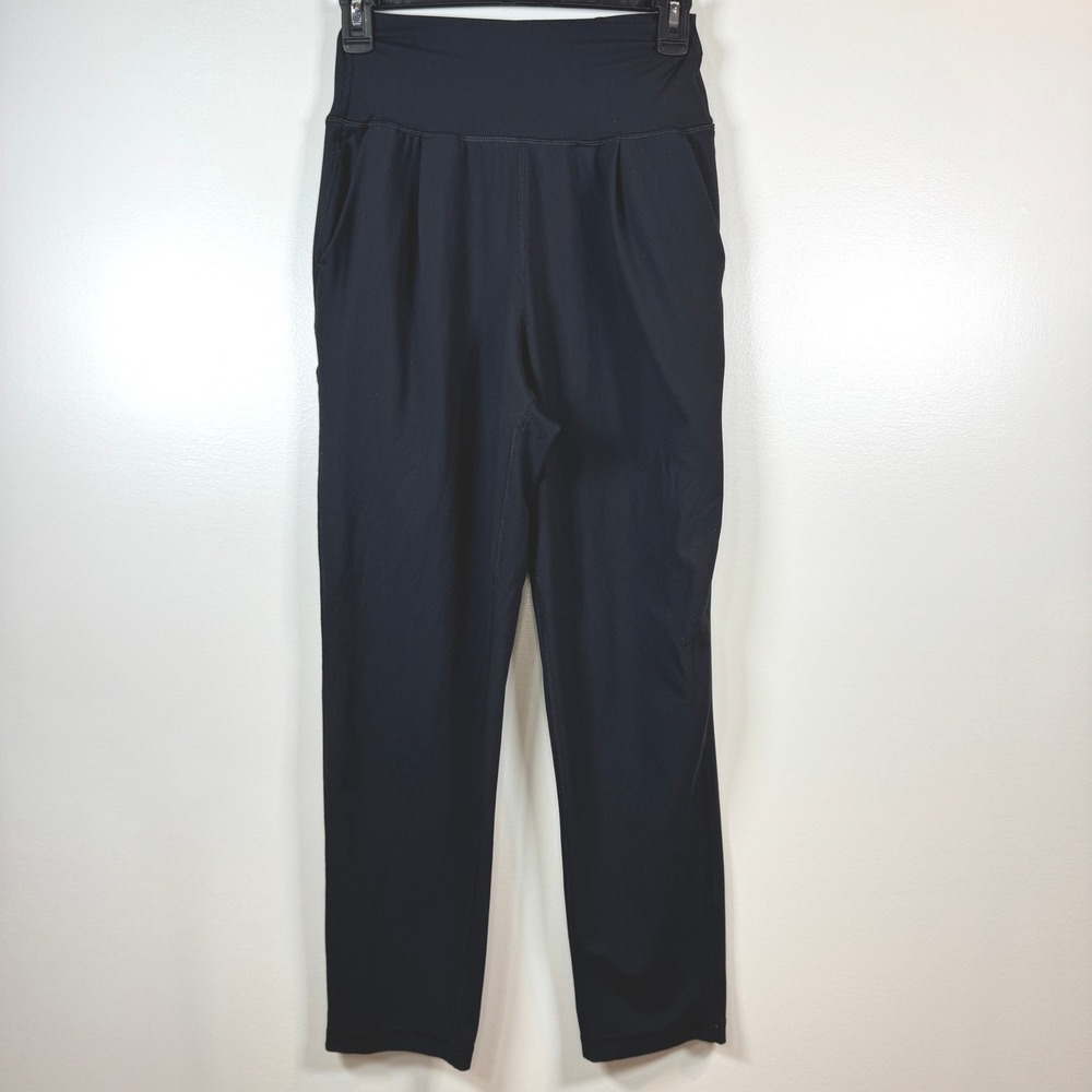 Yogalicious Lux Softlux Dakota Tapered Pants XS Black High Rise Joggers Soft